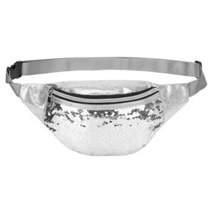 DTGN Sequined Fanny Pack for Women