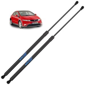 Koaudb 2Pcs Rear Tailgate Boot Gas Struts for Honda Civic MK8 2005-2011 Lift Support System 465 (N) 640 MM Car Boot Gas Struts Replace #74820SMGE03