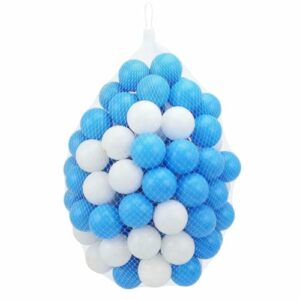 Saraika Blue Plastic Play Balls for Kids – Perfect for Ball Pits