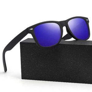 Vufurl Sunglasses Men-Ultra Light Rectangular Polarized Sunglasses for Women