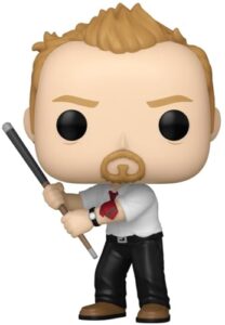Funko POP! Movies: SotD - Shaun - 1/6 Odds for Rare Chase Variant - Bloody - Shaun Of the Dead - Collectable Vinyl Figure - Gift Idea - Official Merchandise - Toys for Kids & Adults - Movies Fans