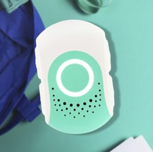 KARRI for Kids – Turquoise | Data-Enabled Walkie-Talkie with Voice Messaging to KARRI Phone App | Screen-Free for Kids | GPS & SOS | Child-to-Child & Parent-to-Kids Chat | WiFi & Data Enabled | Age 4+
