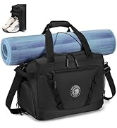 BAGZY Foldable Travel Duffle Bags for Men Women 60L, Large Holdall Weekend Overnight Bag Waterpro...