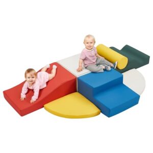 EROMMY 7 Pieces Baby Soft Play Set