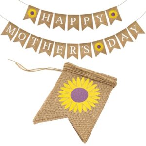 G2PLUS Pre-Strung Happy Mother's Day Banner