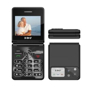 Xgody S200 Big Button Unlocked Flip Phone for Seniors