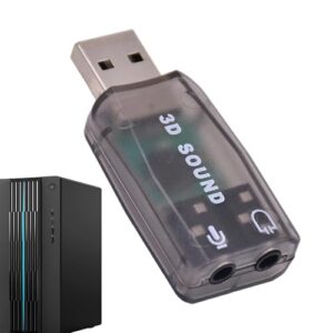 Headphone Sound Card - Usb External Audio Adapter