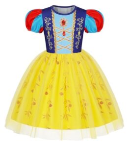 Berich Princess Costumes for Girls Dress up Birthday Party Dress Kids Halloween Costume Christmas Gifts Baby Princess Fancy Dress