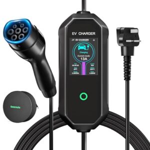 EV Charger Cable Type 2 to 3 Pin Plug