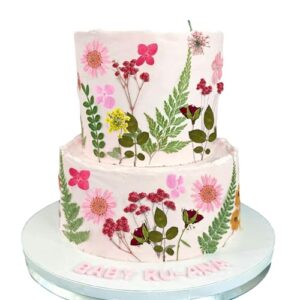 Wildflower Cake Toppers Wildflower Decor Baby In Bloom Baby Shower Cake Toppers for Women Birthday Bridal Shower Wedding Party Decoratio