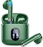 Wireless Earbuds, Bluetooth 5.4 Headphones in Ear New Wireless Headphones with 4 ENC Noise Cancel...