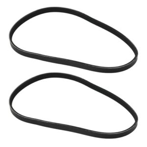 Be In Your Mind 2Pcs 5PJ610 V-Ribbed Belt Drive Belt Replacement Part 40103100 Suitable for Industrial Design Purposes (5 Ribs 610mm long)