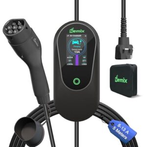 Nemix EV Charger Cable Type 2 to 3 Pin Plug
