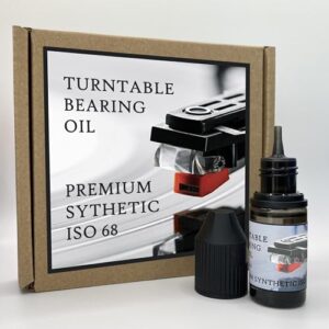 Turntable Oil - Fully Synthetic ISO 68 (10ml) Spindle Bearing Oil Lubricant for Record Deck