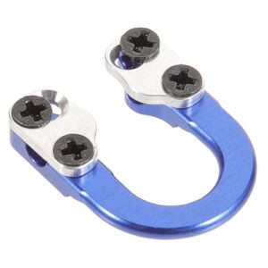 WOONEKY 1 Set U-shaped Buckle Accessory U Shape Loop Bow Metal u Shape Ring Aid Compound Bow Loop Reusable Archery Buckle Compound Bow Release Release Buckle Archery Supply Bow Supply