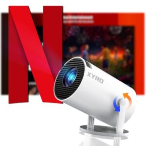 Upgraded 2025 Android 13 Mini Projector 4K 1080P Support