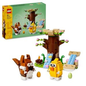 LEGO Spring Animal Playground Set - Easter Treat with a Treehouse Toy plus Bird and Squirrel Figures - Gift Idea for 8+ Year Old Boys and Girls Who Love Imaginative Play - 40709