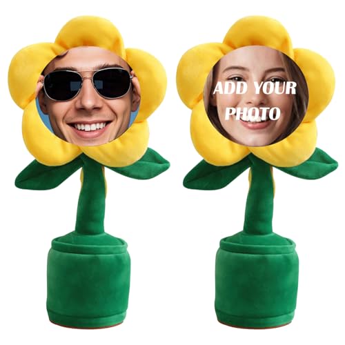 Wchenfans Personalized Singing Dancing Sunflower Toy