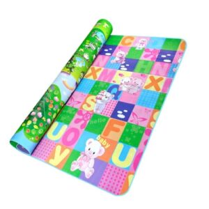 Demsyeq Activity Mat for Kids - Foam Picnic Mat Crawling Floor Pads | 200 X 180Cm