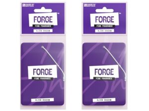 Alien Car Air Freshener for Women - Premium Alien Shadow Perfume - Hanging Auto Deodoriser and Long Lasting Scent Accessories - Smelly Odour Eliminator for Fresh Scents - UK Aroma Essentials - 2 Pack