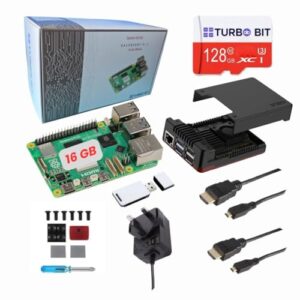 TurboBit Raspberry Pi 5 Performance Kit (Black