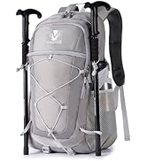 mokzer Hiking Camping Backpack Lightweight Water Resistant 40L Cycling Trekking Ruckback For Men ...