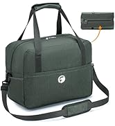 BAGZY for Wizzair/easyJet/Ryanair Underseat Cabin Bag, Large Foldable Duffel Bag Nylon Holdall Ha...