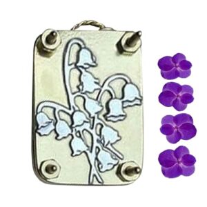 Microwave Flower Press | Metal Miniature Plants Press Kit | Portable Flower Pressing Art Craft Microwavable Kit | Exquisite Miniature Plant Preservation & Pressing Tool for Arts & Crafts Lovers