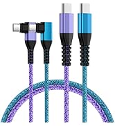 Type C Samsung Charger Cable Fast Charge, [0.5M+0.9M+1.8M] USB C Phone Charger Cable Fast Chargin...