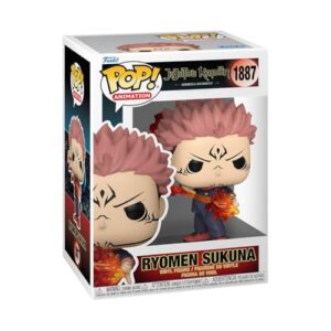 Funko POP! Animation: JJK - Ryomen Sukuna - (Fire Arrow) - Jujutsu Kaisen - Collectable Vinyl Figure - Gift Idea - Official Merchandise - Toys for Kids & Adults - Anime Fans