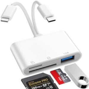 Lightning to SD Card Reader