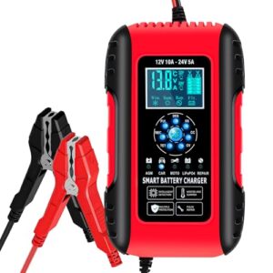 YIFASITE 10Amp Car Battery Charger