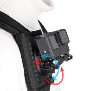 VIDIFY Action Camera Strap Mount Compatible With GoPro Hero