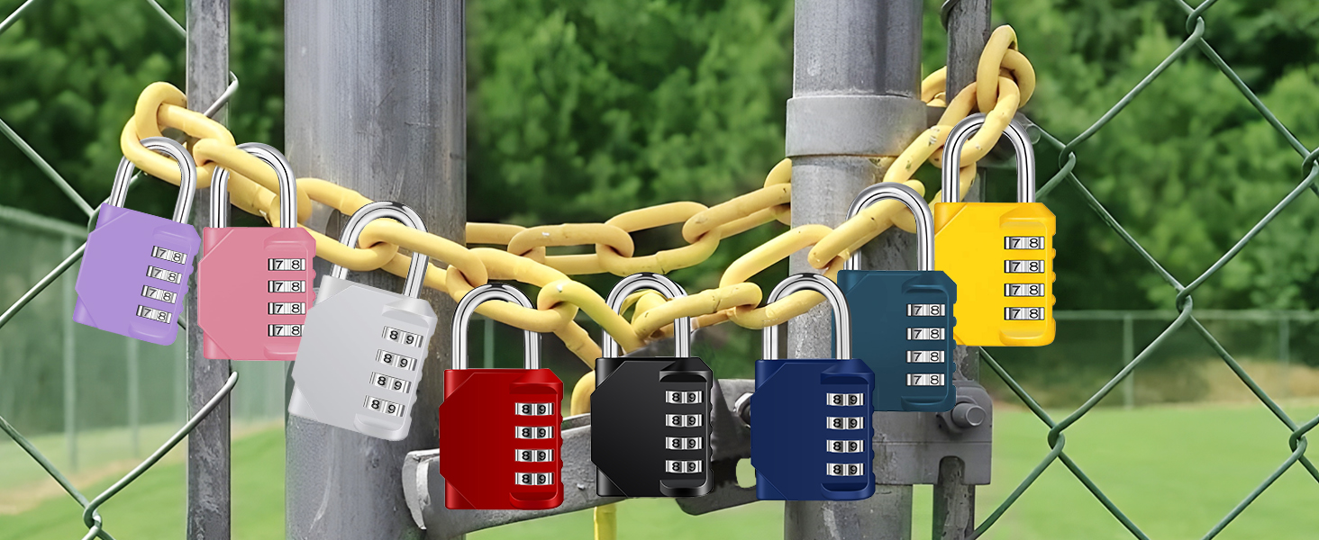 Outdoor Padlock Weatherproof for Gate, Fence, Shed, Garage