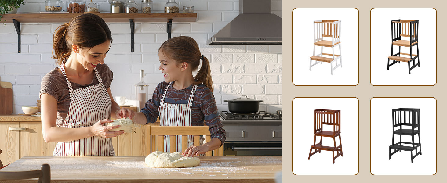 COSYLAND Nursery Step Stool for Kids