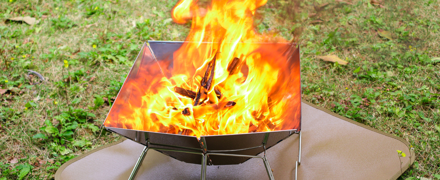 Portable Fire Pit for Camping