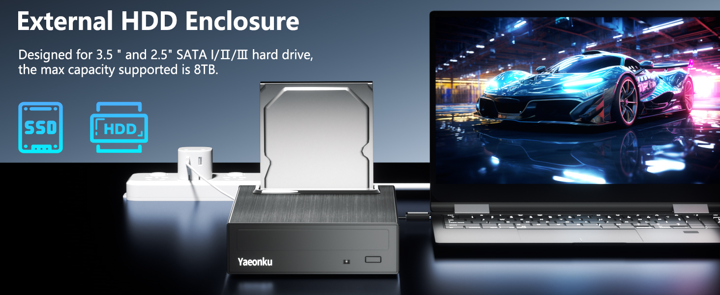 External Hard Drive Enclosure