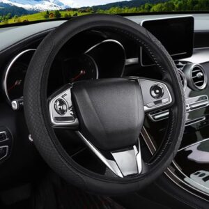 Black Steering Wheel Cover