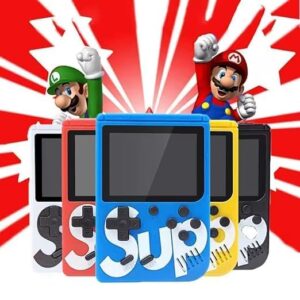 VastCart Handheld Retro Video Game Console – Rechargeable SUP 400-in-1 Pocket Gaming