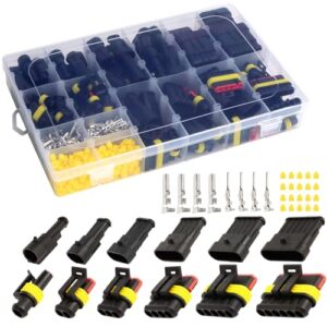 POKIENE 800PCS Waterproof Car Electrical Connectors Kit