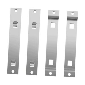 Toddmomy Outdoor Bird Nest Bracket 2 Pack Bird House Mounting Plate Bird House Hanging Rack Stable Fixator for Bird Nesting House