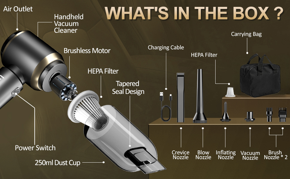 Mini Vacuum Cleaner powerful