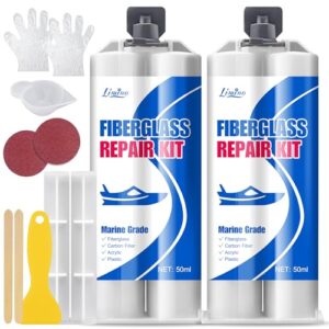 Marine Fiberglass Repair Kit - 100ml Fiberglass Resin for Glass Scratch Repair