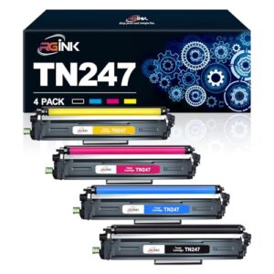 TN247 Toner Cartridge TN-243CMYK Toner Value Pack Compatible with Brother TN-243CMYK 4 Colour Toner Cartridge Multipack
