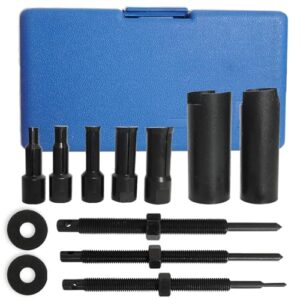 RIODEMBO 12-Piece Motorcycle Bearing Puller Set 9-23mm for Removing Motorcycle Bicycle Machine Inner Bearings of Various Sizes. (9 mm