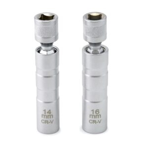 14mm&16mm 5/8" Magnetic Spark Plug Socket Set