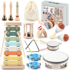 MYDOVA 11 in 1 Toddlers Musical Instruments