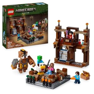 LEGO Minecraft Woodland Mansion Fighting Ring - Interactive Building Toy - incl. a Baby Zombie