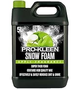 5L of Pro-Kleen Cherry Snow Foam with Wax – Super Thick & Non-Caustic Foam – Extremely Powerful &...