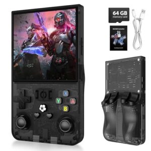 2025 Upgrade R36MAX Retro Handheld Game Console with 64GBuilt-in 18000+ Classic Games
